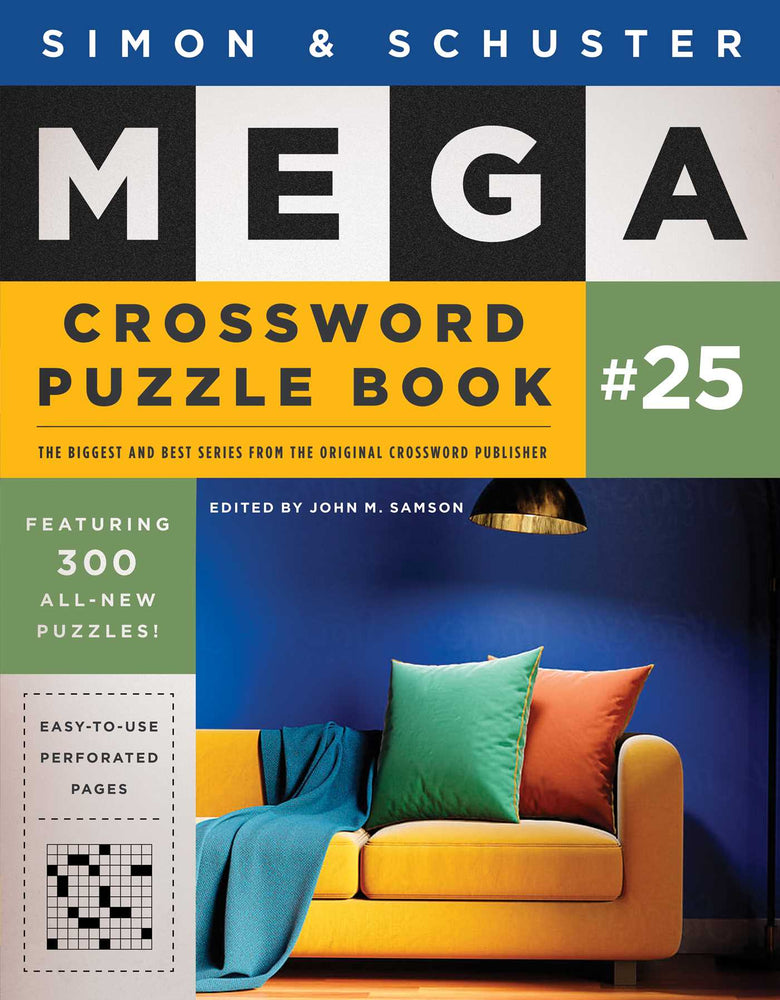 Simon & Schuster Mega Crossword Puzzle Book -  - Image - Pop Weasel