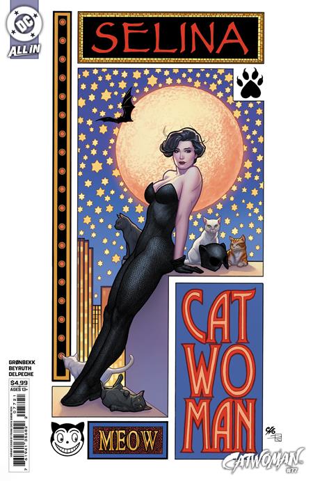 Catwoman #77  B Frank Cho Card Stock Var - Image