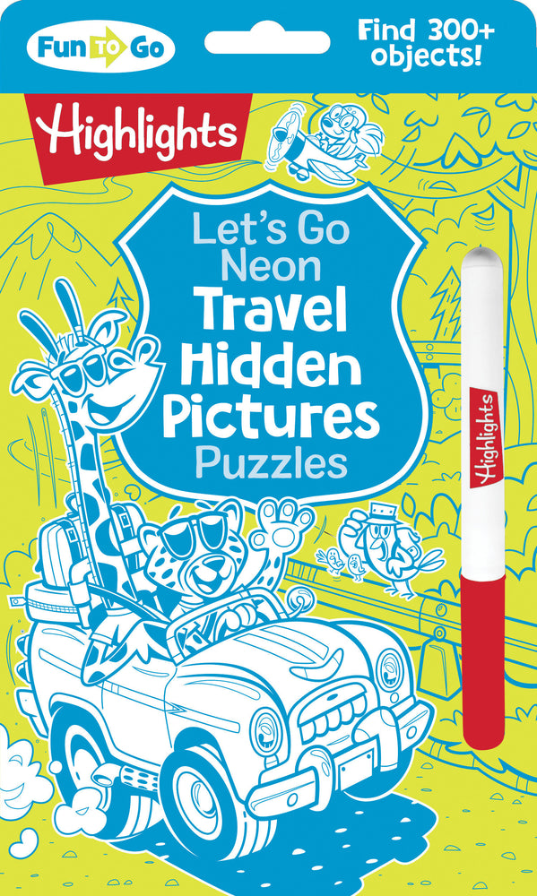 Let's Go Neon Travel Hidden Pictures Puzzles image - Children/Young Adult - Image - Pop Weasel
