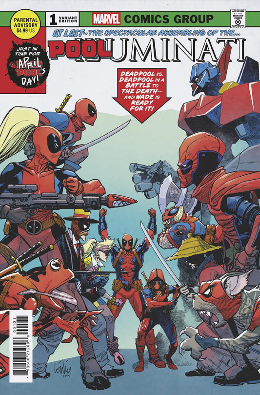 POOLUMINATI #1 LEINIL YU VARIANT - Image