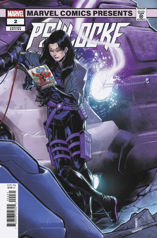 PSYLOCKE #2 DAVID BALDEON MARVEL COMICS PRESENTS VARIANT image