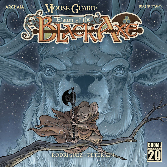 Mouse Guard: Dawn of the Black Axe #2 A Main (Dressed, Rodríguez) - Image