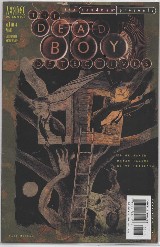 Pre-Owned - The Sandman Presents: Deadboy Detectives #1  (August 2001) Scanned Image Pop Weasel Pre-Owned Comics