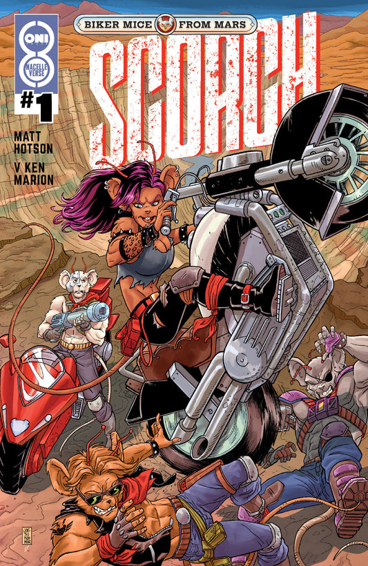 Biker Mice From Mars Scorch #1 Cvr C Aj Jothikumar Var - Image