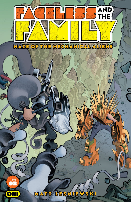 Faceless And The Family Maze Of The Mechanical Aliens #2 A Matt Lesniewski - Image