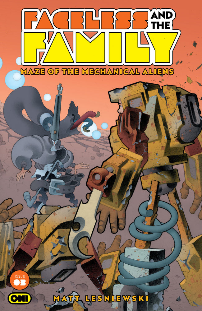 Faceless And The Family Maze Of The Mechanical Aliens - Comics - Image - Pop Weasel