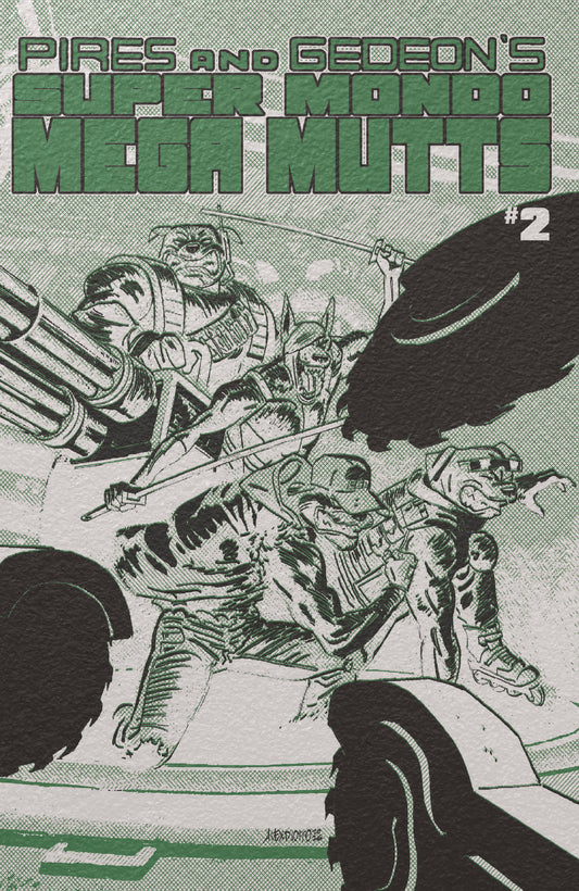 Super Mondo Mega Mutts #2 Cvr E Alex Diotto Foil Var - Image