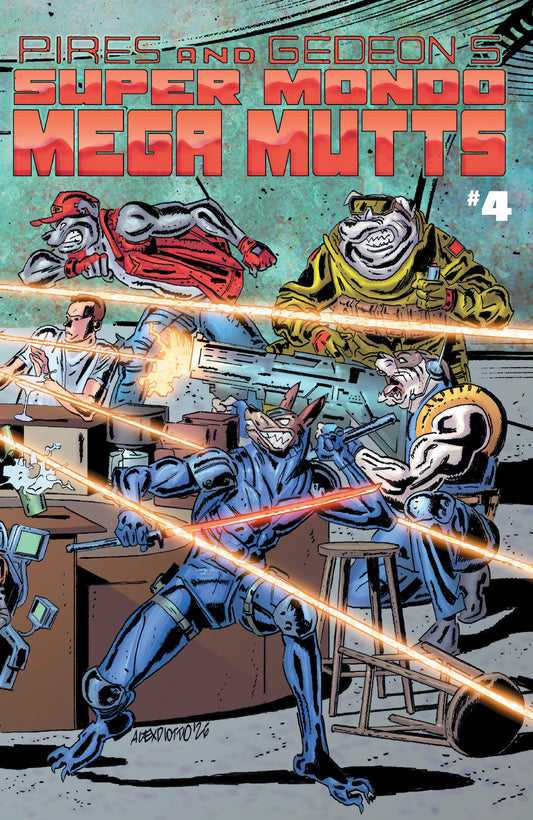 SUPER MONDO MEGA MUTTS #4 CVR B ALEX DIOTTO VAR