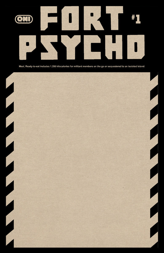 Fort Psycho #1 Cvr E Blank Sketch Var - Image