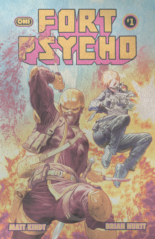 Fort Psycho #1 Cvr F Lewis Larosa Foil Var - Image