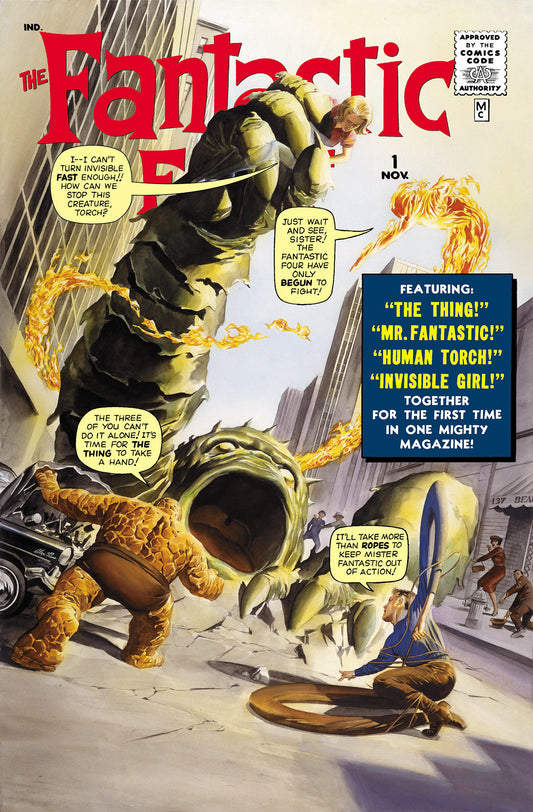 FANTASTIC FOUR #1 FACSIMILE EDITION ALEX ROSS VARIANT [NEW PRINTING 2] image