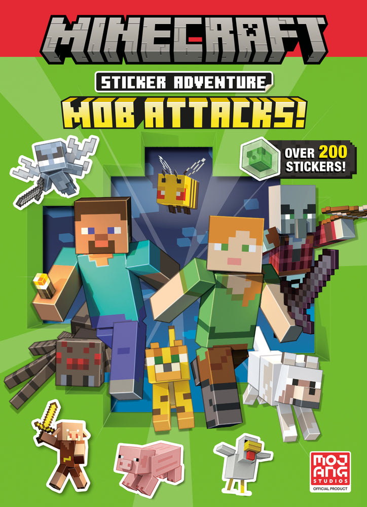 Minecraft Sticker Adventure: Mob Attacks! (Minecraft) image - Children/Young Adult - Image - Pop Weasel