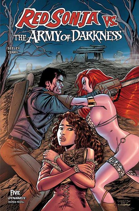 Red Sonja Vs Army Of Darkness #5  B Tim Seeley Var - Image