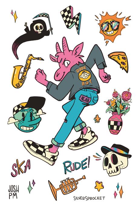 Ska Dreams Sticker Sheet - Image - Comics - Image - Pop Weasel