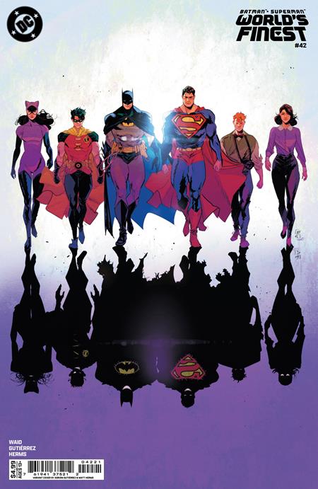 Batman Superman Worlds Finest #42  C Adrian Gutierrez Card Stock Var - Image