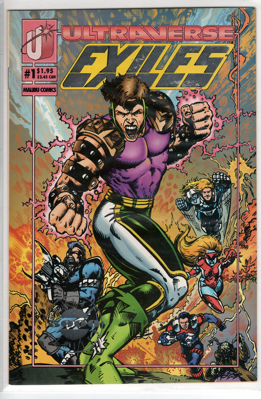 Pre-Owned - Exiles #1  (August 1993) Scanned Image Pop Weasel Pre-Owned Comics