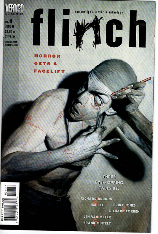 Pre-Owned - Flinch #1  (June 1999) Scanned Image Pop Weasel Pre-Owned Comics