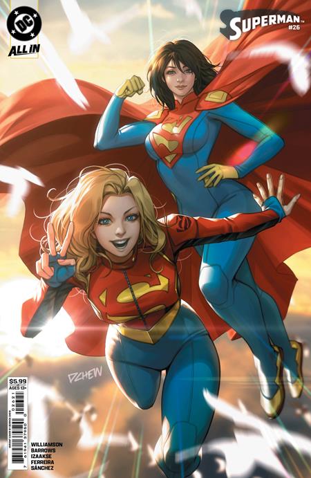 Superman #26  B Derrick Chew Card Stock Var - Image