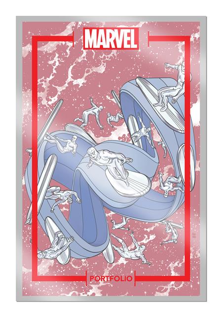 Marvel Portfolio Of Michael Allred Silver Surfer 12 Print Set - Image