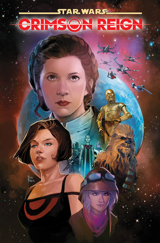 Star Wars: Crimson Reign Omnibus Rod Reis Cover [DM Only] | Hardcover - Image