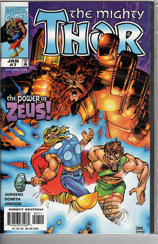 Pre-Owned - Thor #7  (January 1999) Scanned Image Pop Weasel Pre-Owned Comics