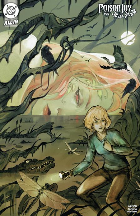 Poison Ivy #30  E Jessica Fong Wraparound Foil Var image