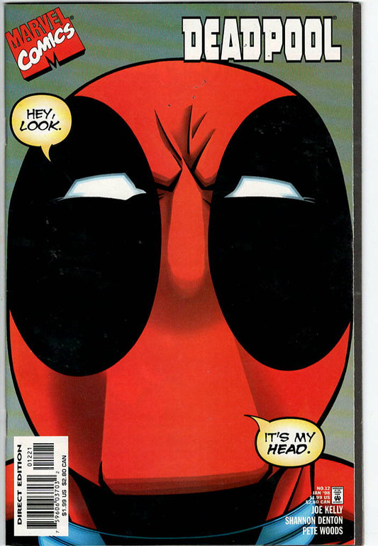 Pre-Owned - Deadpool #12  (January 1998) Scanned Image Pop Weasel Pre-Owned Comics