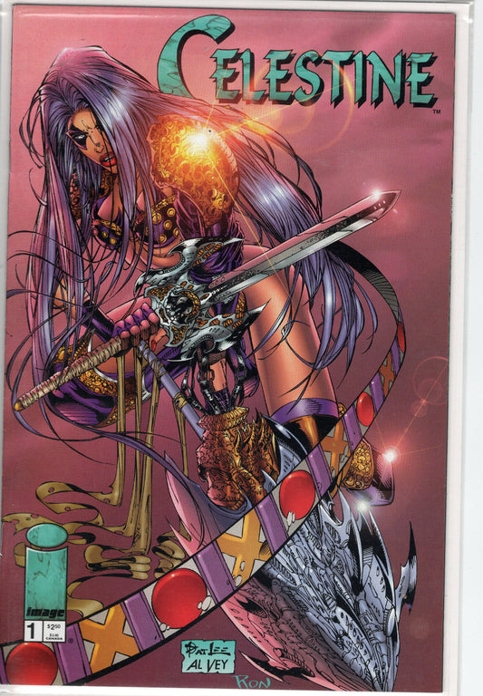 Pre-Owned - Celestine #1  (May 1996) Scanned Image Pop Weasel Pre-Owned Comics