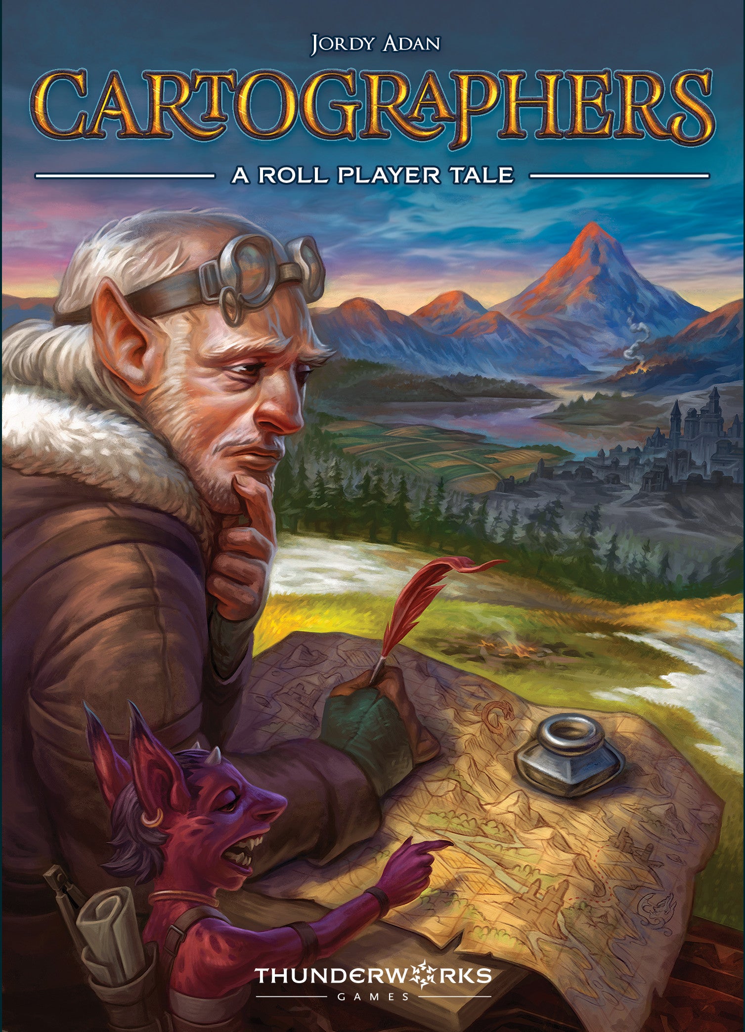 Pop Weasel Image of Cartographers: A Roll Player Tale