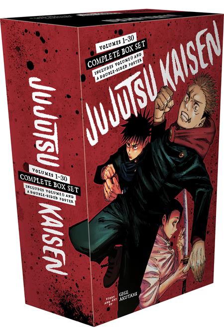 Jujutsu Kaisen Complete Box Set: Includes volumes 1-30 with volume 0 - Manga - Image - Pop Weasel
