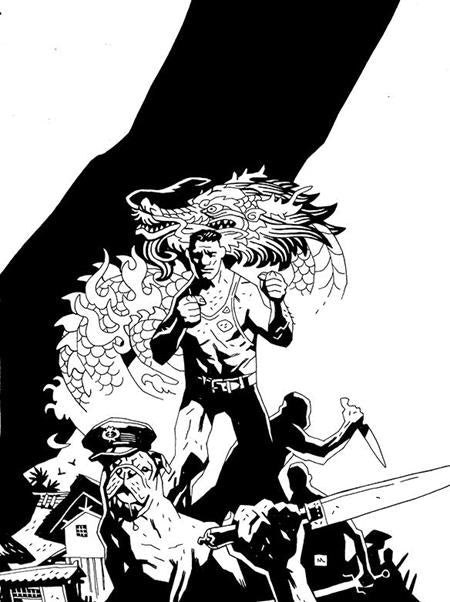 Savage Sword Of Conan #10  D Mike Mignola B&w Inks Var - Image