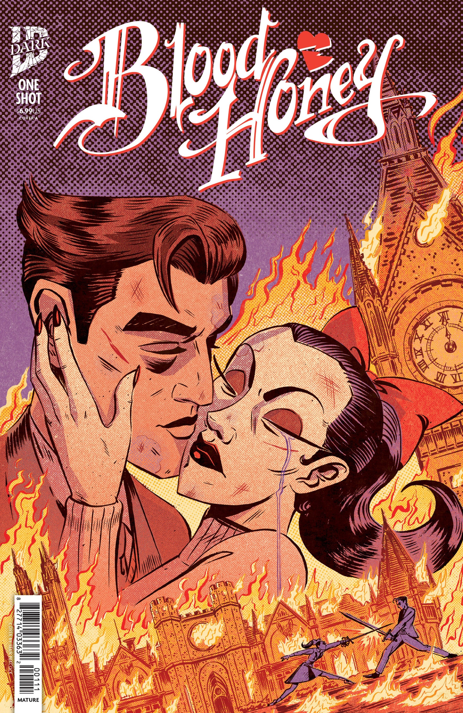 Blood Honey Cover A (Peacock) - Image