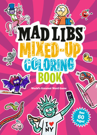 Mad Libs Mixed-Up Coloring Book - Trade Paperback - Image - Pop Weasel