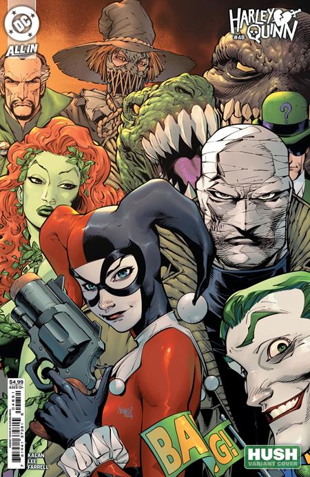 Harley Quinn #48  D Gleb Melnikov Hush Card Stock Var image