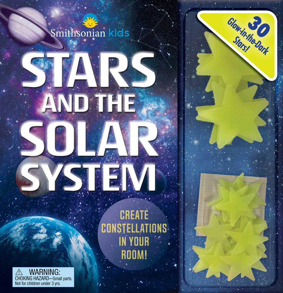 Smithsonian Kids: Stars and the Solar System 30 Glow-in-the-Dark Stars! image - Non-Fiction - Image - Pop Weasel