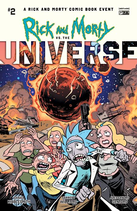 Rick And Morty Vs The Universe #2 (of 4)  D Inc 1:20 Tom Fowler Event Var - Image