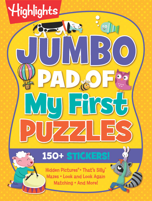 Jumbo Pad of My First Puzzles image