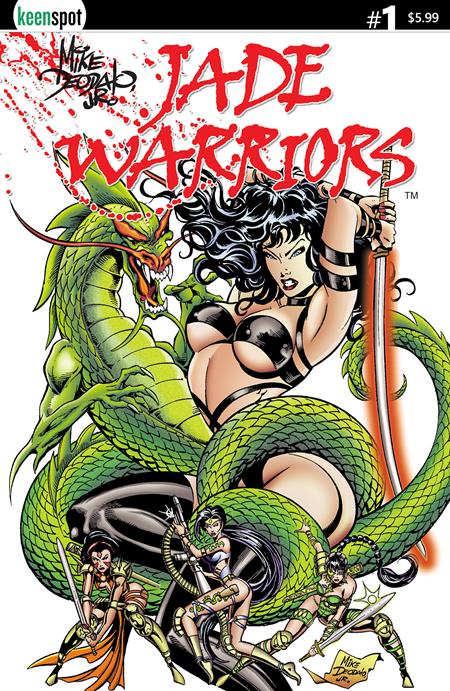 Jade Warriors #1  B Mike Deodato Dragon Hunters Var - Image
