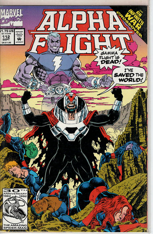 Pre-Owned - Alpha Flight #112  (September 1992) - Image