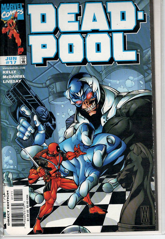 Pre-Owned - Deadpool #17  (June 1998) Scanned Image Pop Weasel Pre-Owned Comics