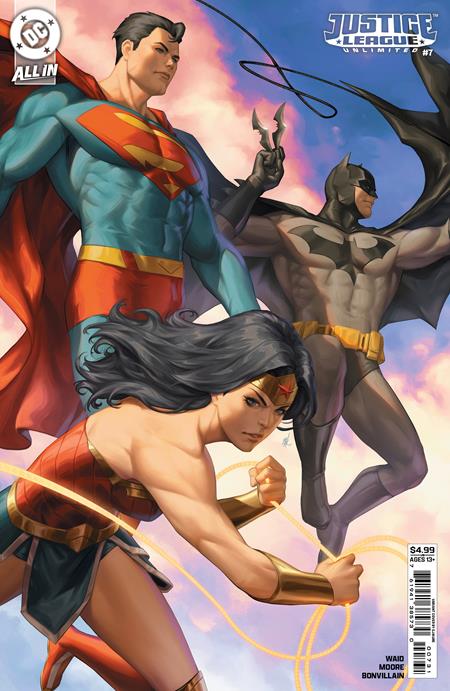 Justice League Unlimited #7  C Ejikure Card Stock Var (we Are Yesterday) - Image