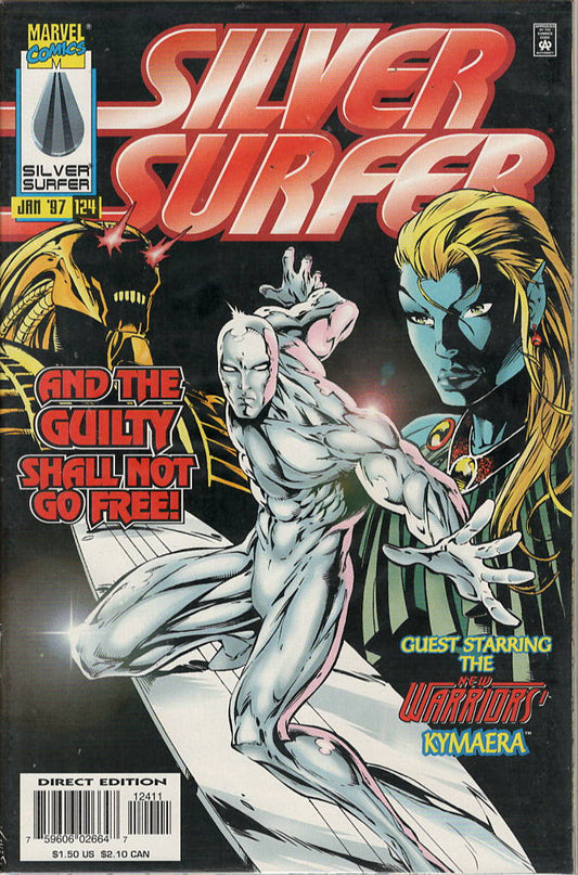 Pre-Owned - Silver Surfer #124  (January 1997) Scanned Image Pop Weasel Pre-Owned Comics