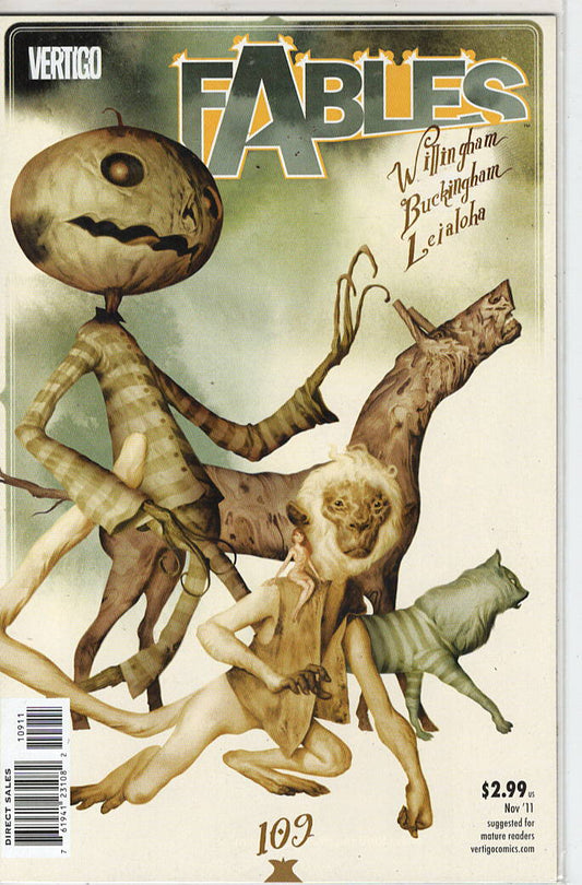 Pre-Owned - Fables #109  (November 2011) Scanned Image Pop Weasel Pre-Owned Comics