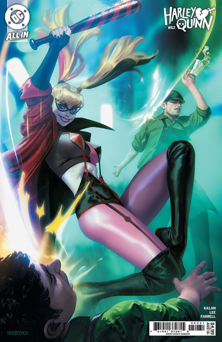 Harley Quinn #52  C Noobovich Card Stock Var - Image