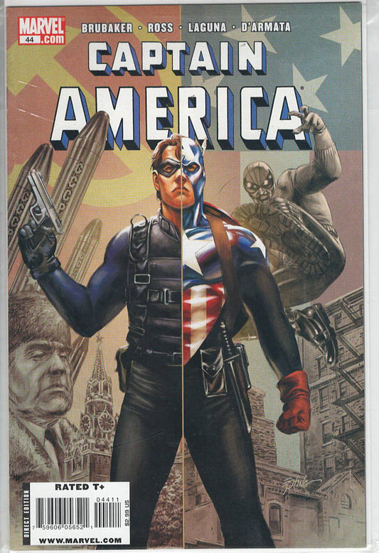 Pre-Owned - Captain America #44  (January 2009) Scanned Image Pop Weasel Pre-Owned Comics