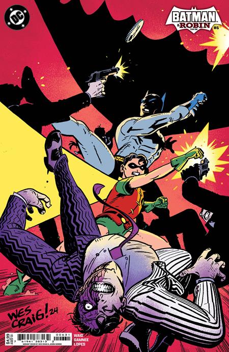Batman & Robin Year One #6 (of 12)  C Wes Craig Card Stock Var image