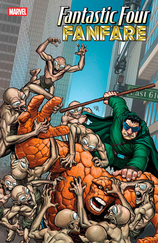 FANTASTIC FOUR FANFARE #2 E.J. SU BRING ON THE BAD GUYS VARIANT - Image