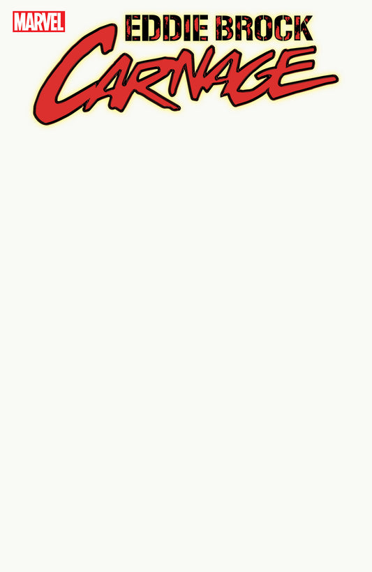 EDDIE BROCK: CARNAGE #1 BLANK COVER VARIANT image