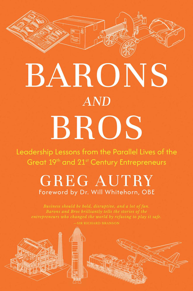 Barons and Bros: Leadership Lessons from the Parallel Lives of the Great 19th and 21st Century Entrepreneurs - Books - Image - Pop Weasel