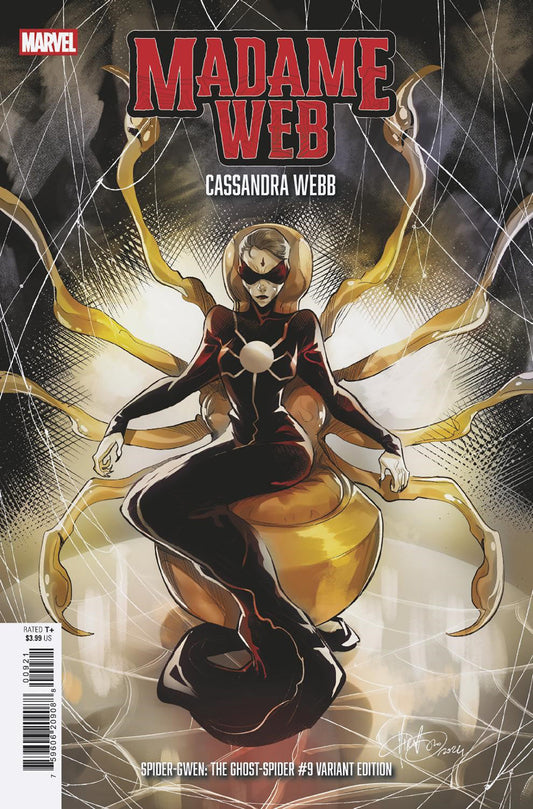 SPIDER-GWEN: THE GHOST-SPIDER #9 MIRKA ANDOLFO MADAME WEB VARIANT image